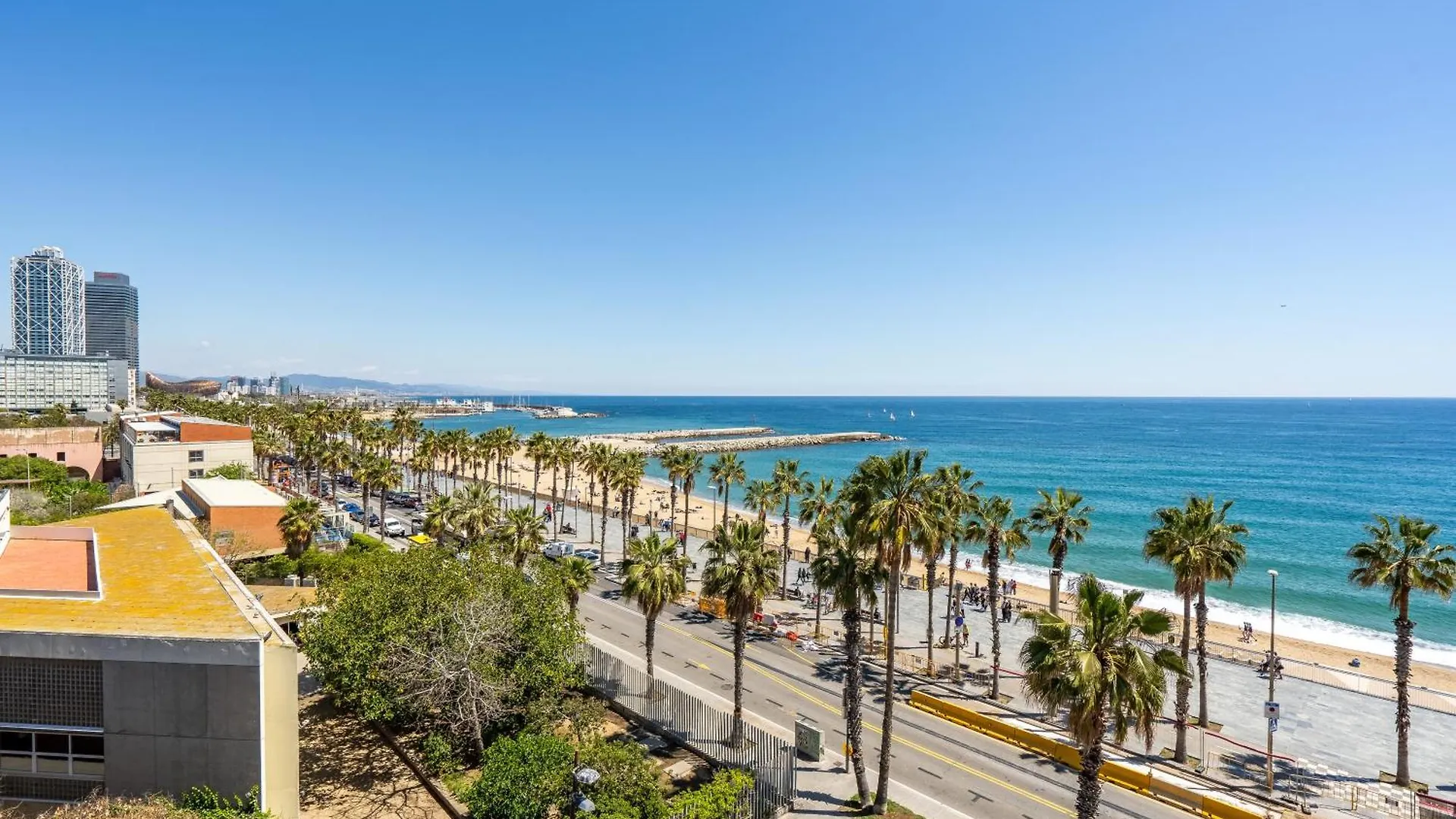 Apartmán Kronos On The Beach Attic Suite Barcelona Španělsko