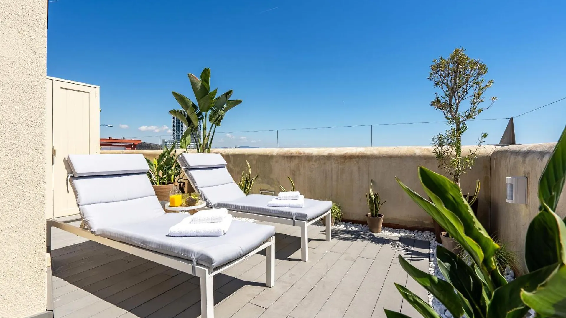 Apartmán Kronos On The Beach Attic Suite Barcelona Španělsko